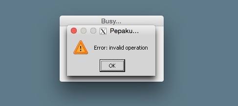 pepakura-invalid-operation-error