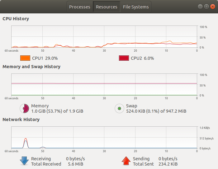 ubuntu-memory-system-monitor-resources