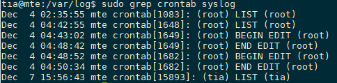 cron-tab-log