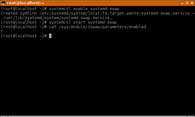zswap-enable-systemd-swap-service
