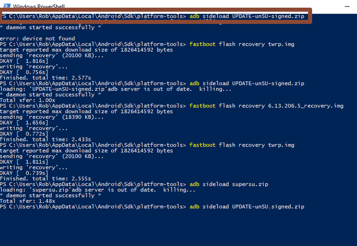 unroot-android-phone-tablet-powershell-unsu-sideload-x