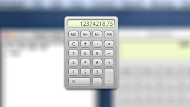 Activer la bande de papier dans l'application de calculatrice native pour Mac