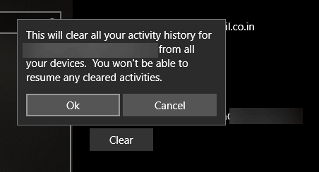 clear-timeline-activities-click-ok-to-clear-activity-history