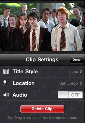 iPhone-iMovie-Clip-Paramètres