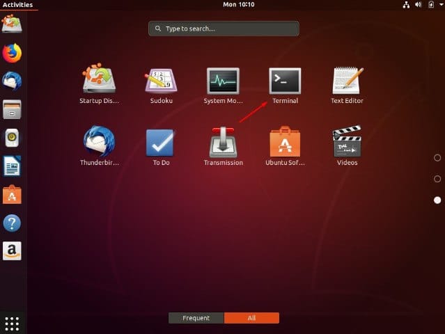 ubuntu-terminal-select