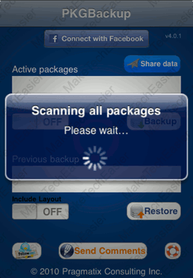 iPhone-PkgBackup-Scanning-Packages