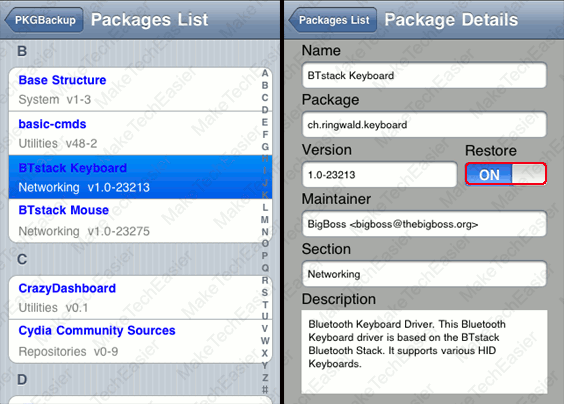iPhone-PkgBackup-Choisir-Package-à-restaurer