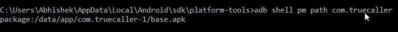 adb-get-apk-path