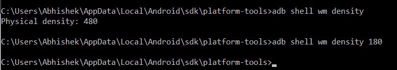 adb-change-dpi