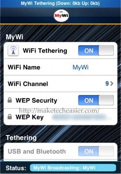 MyWi-Tethering-On