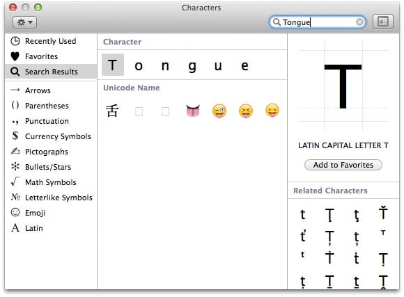 Activer-Character-Viewer-OSX-Tongue