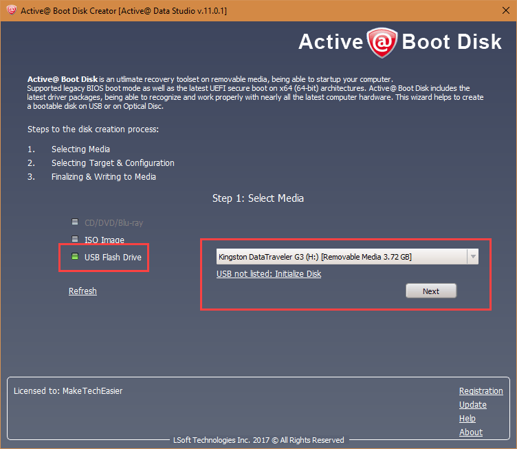 active-data-studio-select-usb-drive