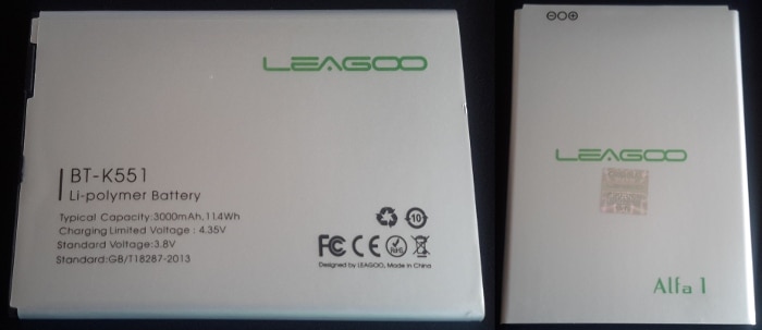 leagoo-alfa-1-batterie