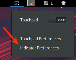 gnome-touchpad-indicator-pref