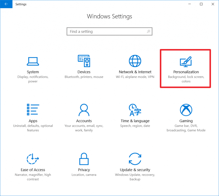 windows-10-thèmes-personnalisés-personnalisation