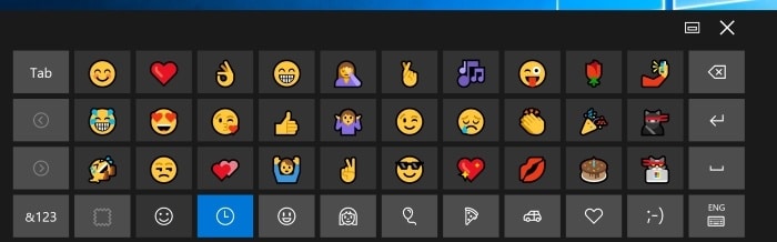 windows-10-emoji-list