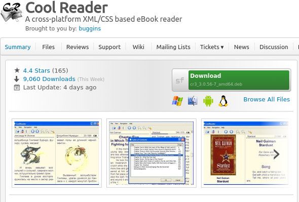 linux-ebook-cool-reader