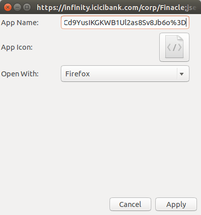 Propriétés de l'application Unity Launcher Folders