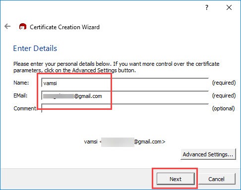 encrypt-emails-outlook-enter-name-and-email