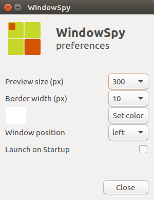 windowspy-préférences