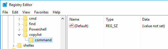 create-file-list-windows-command-key