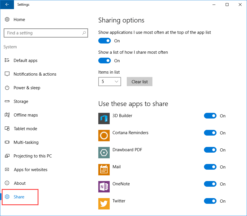 win10-enable-hidden-settings-page-new-share-page