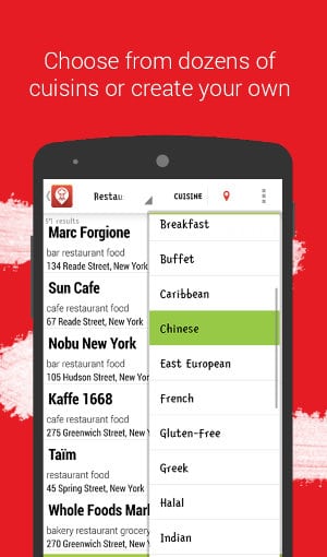 AndroidFindRestaurants-Restaurant-Finder