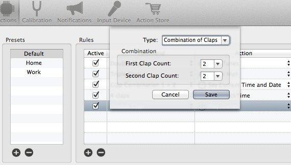 Créez des commandes personnalisées dans iClapper.