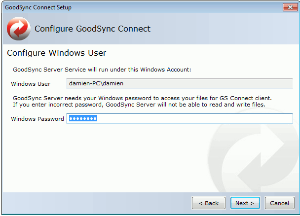 goodsync-enter-windows-password