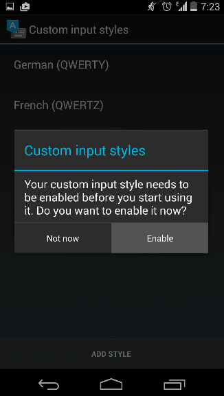 android-keyboard-enable-input-style