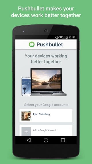 Application Android PushBullet