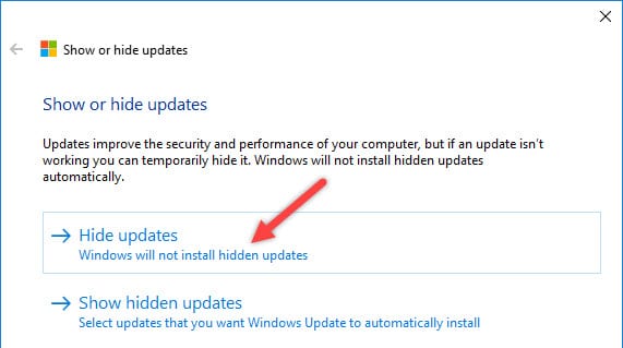 win10-driver-updates-select-show-hidden-updates