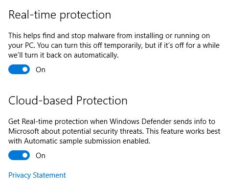 win10-windows-defender-enable-real-time-and-cloud-protection