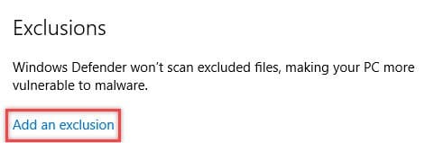 win10-windows-defender-click-add-an-exclusion
