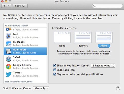 mac-osx Notification_Alerts