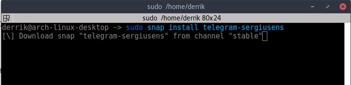 snapd-install-snap-package