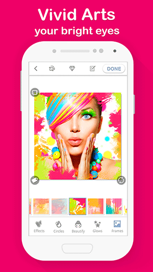 selfieapps-appareil photo lumineux