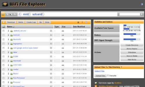 AndroidTransferFiles-WiFi-File-Explorer