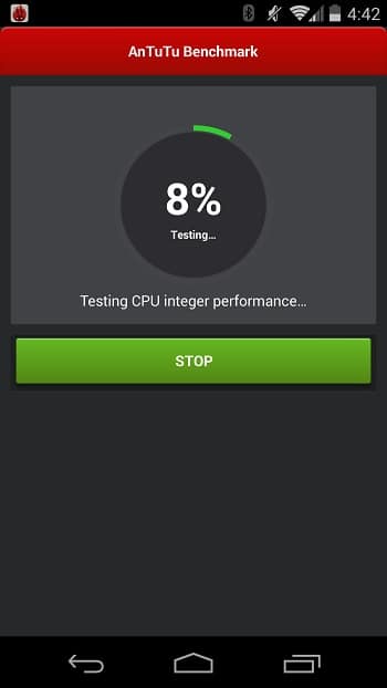 Tests de référence Android