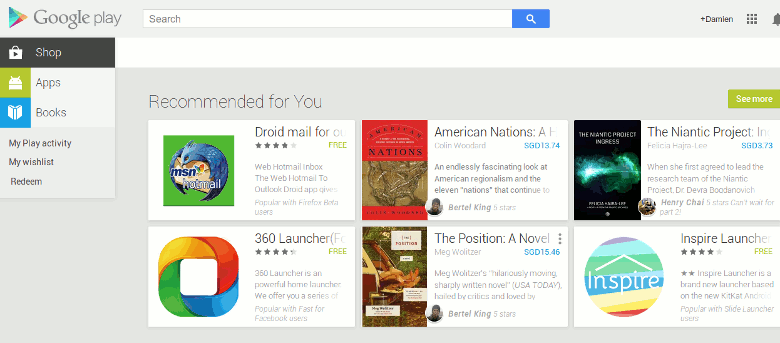 Comment naviguer et utiliser Google Play dans un navigateur Web