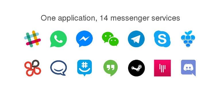 Accédez à 14 services de messagerie en un seul endroit