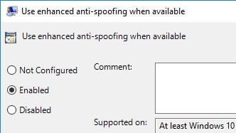 win10-enhanced-anti-spoofing-select-activé