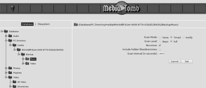 mediatomb-update-directory