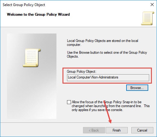 custom-group-policy-snap-in-click-finish