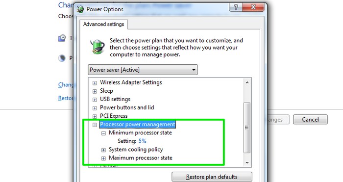 Tweak-Windows-Power-Options-Processor-Power-Management