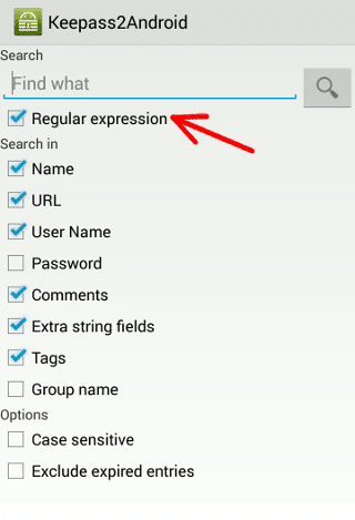 keepass2android-regular-expression-search keepass2android-regular-expression-search
