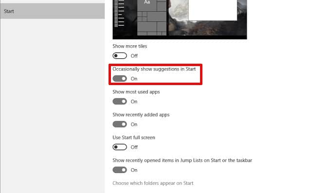 windows10-advertisments-disable-ads-in-start