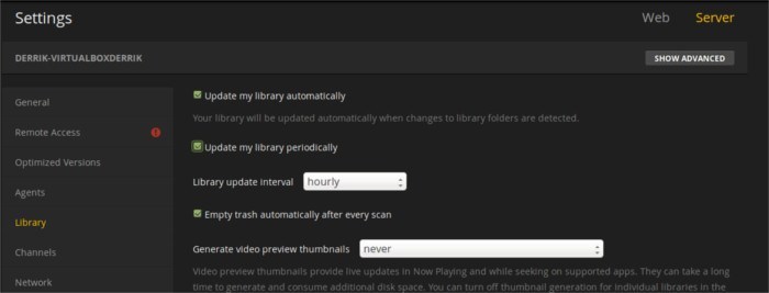 plex-library-settings