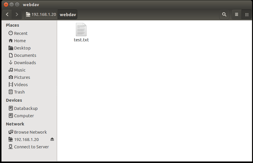 webdav client ubuntu