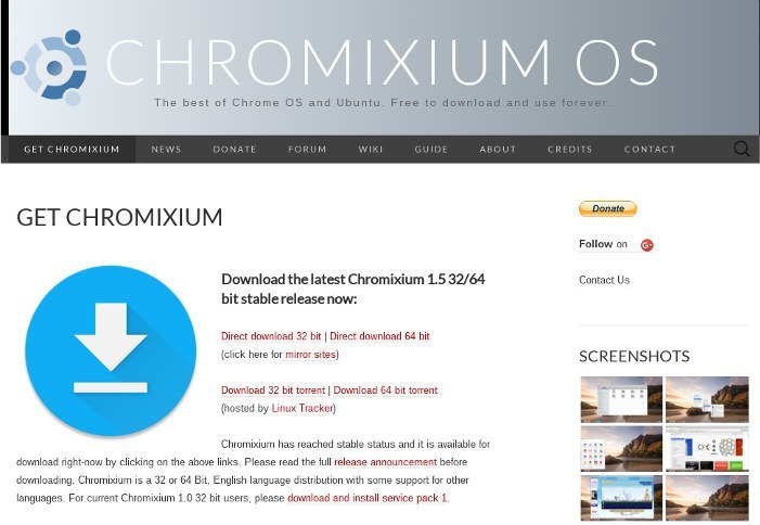 Chromixium-download-page